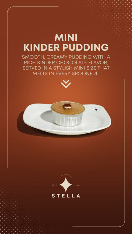 Mini Kinder Pudding